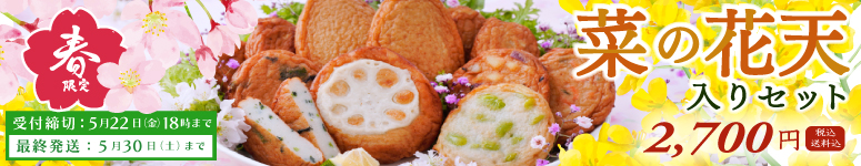 2026春の菜の花天入りセット